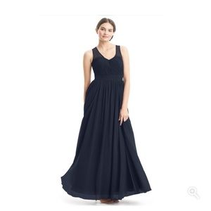Azazie Navy Bridesmaid Dress